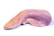 Rundertong met asperges